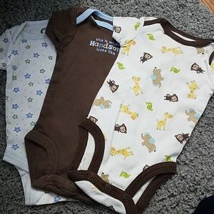 Lot newborn onesies carters gerber
